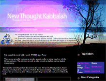 Tablet Screenshot of newthoughtkabbalah.com
